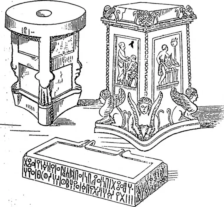 The altar to the unknown God