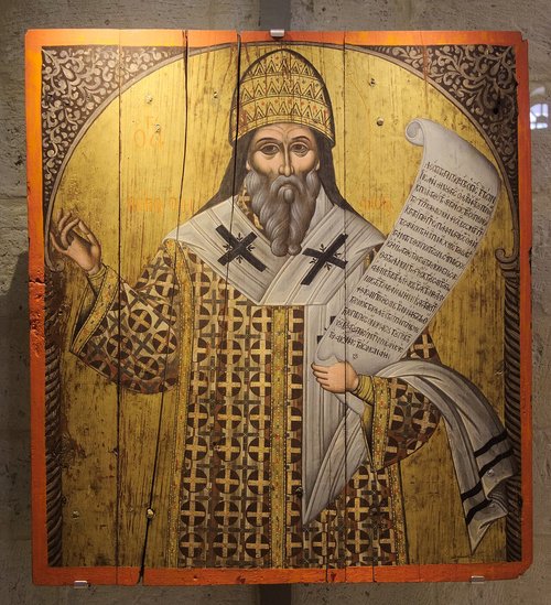 Icon of St. Gregory the Dialogist